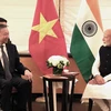 Tổng Bí thư, Chủ tịch nước Tô Lâm gặp Thủ tướng Ấn Độ Narendra Modi. (Ảnh: Thanh Tuấn/TTXVN)