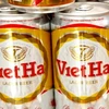 Sản phẩm bia Việt Hà. (Ảnh: HNX)