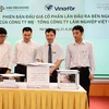 Phiên IPO của Tổng Công ty Lâm nghiệp Việt Nam, ngày 21/4. (Ảnh: HNX)