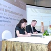 Lễ ký kết giữa Nam Tiến Lào Cai và InVision Hospitality, ngày 15/8. (Ảnh: BTC)