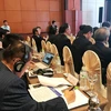 Hơn 200 đại biểu tham dự Hội nghị trao đổi hợp tác xúc tiến đầu tư, du lịch giữa Hà Nội và Nhật Bản, ngày 23/3. (Ảnh: PV/Vietnam+)