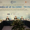 Hội thảo “Khơi thông dòng vốn trung - dài hạn cho phát triển kinh tế - xã hội,” ngày 2/5. (Ảnh: BKT/Vietnam+)