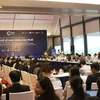 Hội thảo “Các mô hình kinh doanh mới và khởi nghiệp sáng tạo tại Việt Nam - Nút thắt và các kiến nghị,” ngày 2/5. 