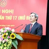 Đồng chí Nguyễn Văn Bình - Ủy viên Bộ Chính trị, Bí thư Trung ương Đảng, Trưởng Ban Kinh tế Trung ương phát biểu chỉ đạo tại Hội nghị. (Ảnh: BTC/Vietnam+)