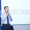 Tập đoàn NextTech công bố Quỹ hỗ trợ khởi nghiệp giai đoạn sớm Next100 quy mô 10 triệu USD, ngày 31/7. (Ảnh: BTC/Vietnam+)