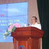 Hội thảo “Nâng cao hiệu quả thu hút đầu tư FDI và vai trò của Kiểm toán nhà nước” ngày 9/6. (Ảnh: PV/Vietnam+)