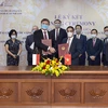 Bộ Tài chính Việt Nam và Bộ Tài chính Ba Lan đã ký kết Bản ghi nhớ về hợp tác, ngày 12/11. (Ảnh: Vietnam+)