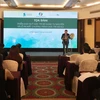 Tọa đàm giới thiệu Chương trình Hưu trí An vui, do Công ty cổ phần Quản lý quỹ đầu tư Dragon Capital Việt Nam (DCVFM) tổ chức, ngày 27/4. (Ảnh: Vietnam+)