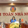 Đoàn Kiểm toán Việt Nam Việt Nam do Phó Tổng Kiểm toán nhà nước Hà Thị Mỹ Dung làm Trưởng đoàn. (Ảnh: Vietnam)