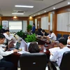 Hội thảo “Công bố Lộ trình chuyển đổi số cho doanh nghiệp,” ngày 26/11, (Ảnh: Vietnam+)