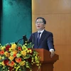 Ông Trần Tuấn Anh, Ủy viên Bộ Chính trị, Trưởng Ban Kinh tế Trung ương phát biểu chỉ đạo hội nghị. (Ảnh: Vietnam+)
