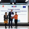 ARISE+ Việt Nam là Dự án do Liên minh châu Âu tài trợ góp phần giúp nền kinh tế Việt Nam hội nhập vào chuỗi sản xuất toàn cầu thông qua hỗ trợ có mục tiêu cho cả hai khu vực công và tư. (Ảnh: Vietnam+)
