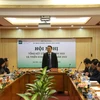 Thứ trưởng Nguyễn Đức Chi chỉ đạo tại Hội nghị tổng kết công tác năm 2022, triển khai nhiệm vụ công tác năm 2023 của Ủy ban Chứng khoán Nhà nước, ngày 27/12. (Ảnh: Vietnam+)