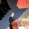 Phó Thủ tướng Chính phủ Trần Lưu Quang phát biểu chỉ đạo tại Lễ khai mạc Lễ hội Càphê Buôn Ma Thuột lần thứ 8 năm 2023, tối ngày 10/3. (Ảnh: TTXVN)