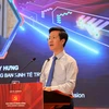 Ông Dương Duy Hưng, Trợ lý Trưởng ban Kinh tế Trung ương phát biểu tại sự kiện. (Ảnh: Vietnam+)