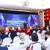 Hội thảo “Triển khai Nghị Quyết 29: Tiếp cận mới trong phát triển ngành y dược,” ngày 20/7. (Ảnh: PV/Vietnam+)