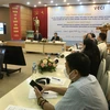 Hội thảo Khởi động Dự án “Thúc đẩy sử dụng năng lượng tiết kiệm và hiệu quả trong ngành công nghiệp hỗ trợ và công nghiệp chế biến thực phẩm tại Việt Nam,” ngày 18/8. (Ảnh: PV/Vietnam+)
