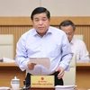 Bộ trưởng Bộ Kế hoạch và Đầu tư Nguyễn Chí Dũng. (Ảnh: PMI/Vietnam+)