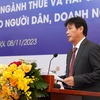 Phó Tổng cục trưởng Tổng cục Thuế Đặng Ngọc Minh. (Ảnh: PV/Vietnam+)
