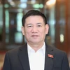 Bộ trưởng Bộ Tài chính Hồ Đức Phớc nhấn mạnh thuế tối thiểu toàn cầu là xác định quyền đánh thuế của Việt Nam và mang lại lợi ích cho đất nước. (Ảnh: Vietnam+)