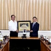 Bộ trưởng Bộ Hồ Đức Phớc đã có buổi làm việc với Ủy ban Nhân dân Thành phố Hồ Chí Minh, ngày 15/12. (Ảnh: BTC/Vietnam+)