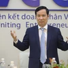 Chủ tịch Liên đoàn Thương mại và Công nghiệp Phạm Tấn Công. (Ảnh: Hoài Nam/Vietnam+)