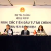 Tổng cục trưởng Tổng cục Thuế Mai Xuân Thành phát biểu tại Hội nghị. (Ảnh: CTV/Vietnam+)