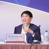 Ông Trần Đình Long, Chủ tịch Hội đồng quản trị quản trị Hòa Phát. (Ảnh: Vietnam+)