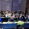 Hội thảo khoa học với chủ đề “Giải pháp nâng hạng thị trường chứng khoán Việt Nam,” ngày 16/4. (Vietnam+)