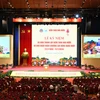 Lễ kỷ niệm 30 năm ngày thành lập Kiểm toán Nhà nước (11/7/1994-11/7/2024), tại Hà Nội. (Ảnh: PV/Vietnam+)