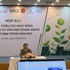 Họp báo về Kỳ họp lần thứ 101 của ASEAN BAC và các hoạt động trong năm 2024, do Hội đồng Tư vấn Kinh doanh ASEAN (ASEAN BAC) tổ chức, ngày 6/9. (Ảnh: Vietnam+)