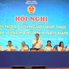 Hội nghị đối thoại với người nộp thuế khu vực 5 tỉnh, thành phía Nam diễn ra ngày 27/9. (Ảnh: Vietnam+)