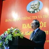 Thứ trưởng Trương Minh Tuấn, Bí thư Đảng ủy Bộ Thông tin và Truyền thông nhiệm kỳ 2011-2015. (Ảnh: T.H/Vietnam+)