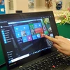 Trải nghiệm Windows 10 trên máy tính Lenovo. (Ảnh: T.H/Vietnam+)