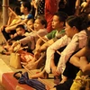 [Photo] Háo hức cả đêm chờ xem diễu binh, diễu hành ở Thủ đô Hà Nội