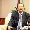 Ông Trương Minh Tuấn trong một lần trả lời phỏng vấn báo VietnamPlus. (Ảnh: Trung Hiền/Vietnam+)