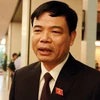 Tân Bộ trưởng Nguyễn Xuân Cường. (Ảnh: CTV/Vietnam+)