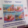 Bộ tem chung nhân kỷ niệm 40 năm quan hệ ngoại giao Việt Nam-Thái Lan có thời hạn cung ứng tới 30/6/2018. (Ảnh: P.V/Vietnam+)