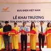 VietnamPost chính thức đưa Trung tâm khai thác bưu chính Quốc tế tại Nội Bài vào hoạt động. (Ảnh: T.H/Vietnam+)
