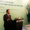 Phó Thủ tướng Vương Đình Huệ cho rằng, vấn đề quan trọng nhất hiện nay là xây dựng, hoàn thiện thể chế chính sách về khởi nghiệp. (Ảnh: T.H/Vietnam+)