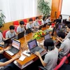 Đội ngũ chuyên gia về an toàn thông tin của Công ty An ninh mạng Bkav. (Ảnh: Vietnam+)