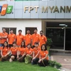Những thành viên đầu tiên của văn phòng FPT Sofware Myanmar. (Nguồn: FPT)