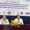 Ông Lê Xuân Thảo, Phó Chủ tịch thường trực VIFOTEC (phải) cho hay, năm 2017 cũng là năm kỷ niệm 25 năm thành lập tổ chức này. (Ảnh: T.H/Vietnam)