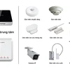 Một số thiết bị của Bkav SmartHome Security. (Nguồn: Bkav)