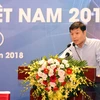 Giáo sư Vũ Hà Văn chia sẻ về Quỹ hỗ trợ nghiên cứu khoa học công nghệ ứng dụng. (Nguồn: CTV/Vietnam+)
