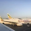 Một chiếc Boeing 737-800 của Ethiopian Airlines đỗ tại sân bay quốc tế Bole, Ethiopia. (Nguồn: AP) 