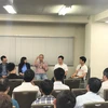 Các diễn giả chia sẻ về khởi nghiệp tại Nhật Bản. (Ảnh: BTC)