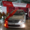 Innova J - chiếc xe thứ 250.000, một trong những mẫu xe thành công nhất của TMV. (Ảnh: Vietnam+)
