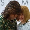 Bà Obama dự lễ vinh danh huyền thoại thời trang Wintour