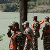 [Photo] Ấn Độ nỗ lực tìm kiếm 24 sinh viên bị nước lũ cuốn trôi